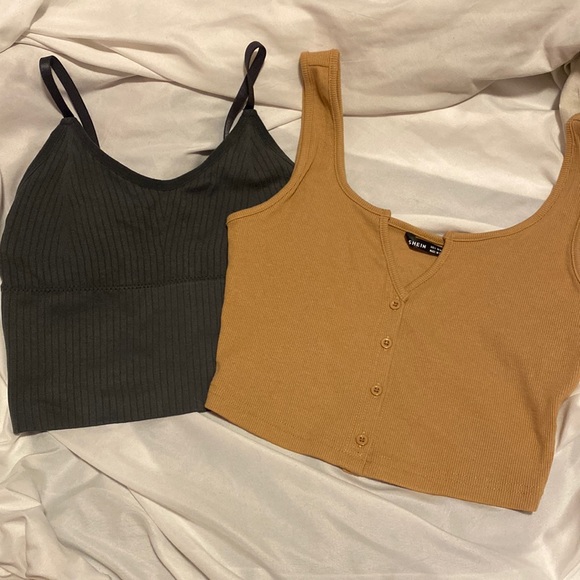 SHEIN Tops - Two Different Style Shein Tank Tops